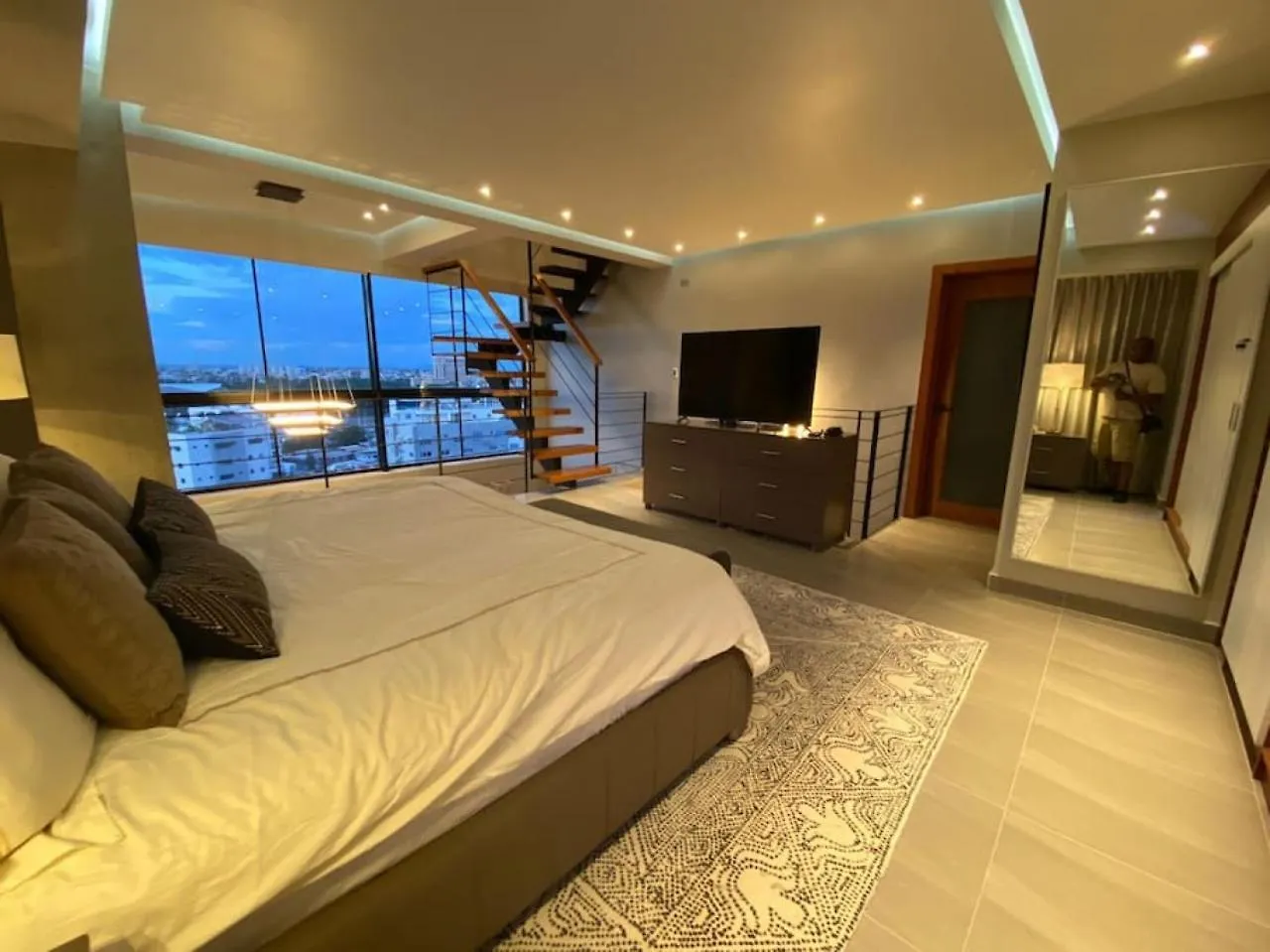 Lejlighed Rl 604 Romantic Penthouse Pvt Terrace, Jacuzzi And Bbq Santo Domingo